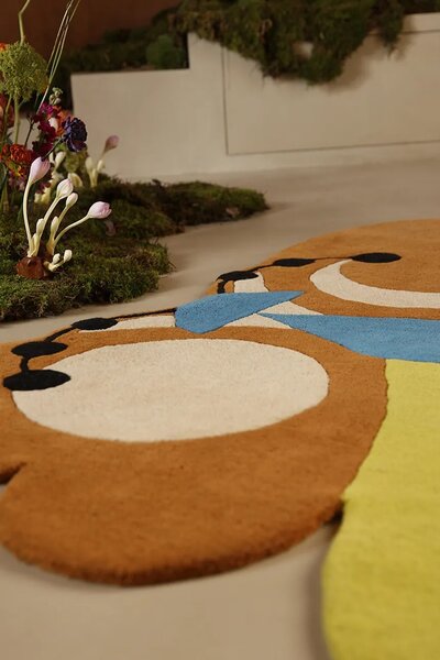 Doing Goods Volnena preproga Doing Goods Melody Moon Butterfly 85 x 100 cm