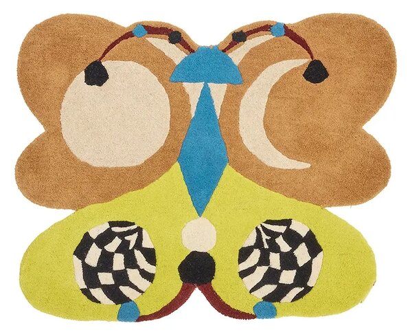Doing Goods Volnena preproga Doing Goods Melody Moon Butterfly 85 x 100 cm