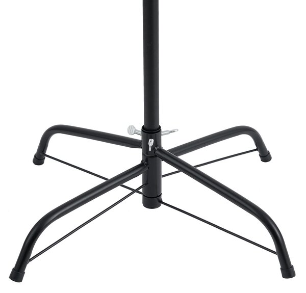 Božično drevo črno 200 cm vklj. LED IP44 - Vixen