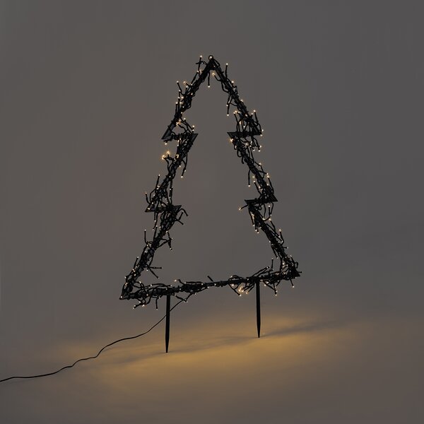 Božični reflektor Božično drevo vklj. LED IP44 - Rudolph
