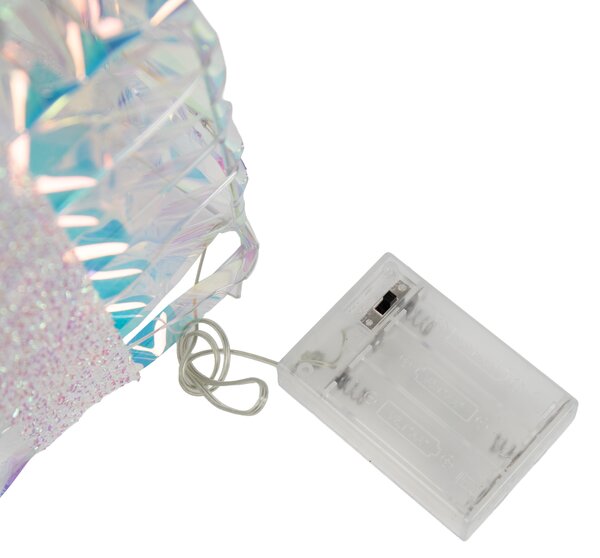 Komplet 3 božičnih mavričnih daril vklj. LED - Niji