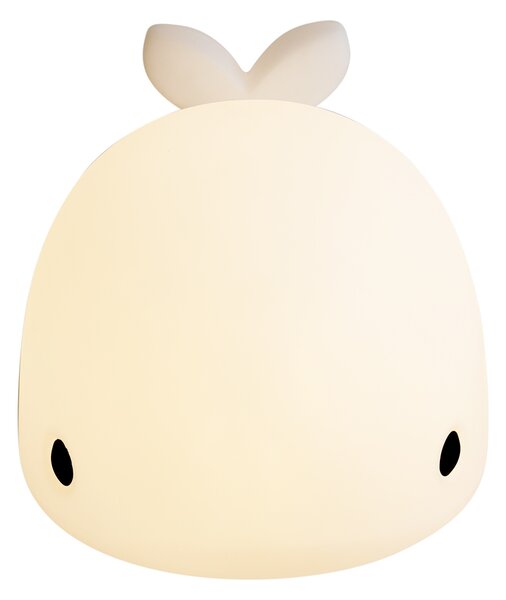 Namizna svetilka bela 50 cm vklj. LED zatemnilna IP54 polnilna - Baby Whale