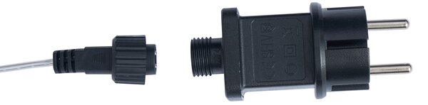 Božično drevo prozorno 60 cm vklj. LED IP44 - Coni