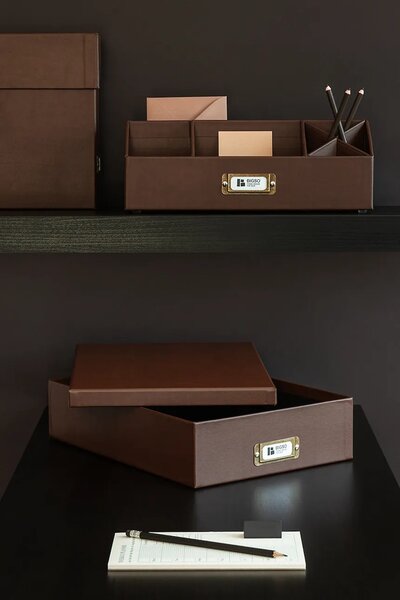 Bigso Box of Sweden Škatla za shranjevanje Bigso Box of Sweden Oskar A4 26 x 35 x 8,5 cm