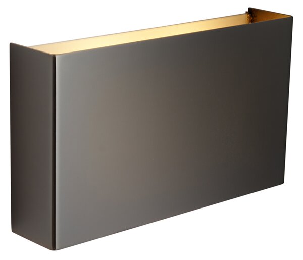 Moderna stenska svetilka gunmetal 2-luči - Otan