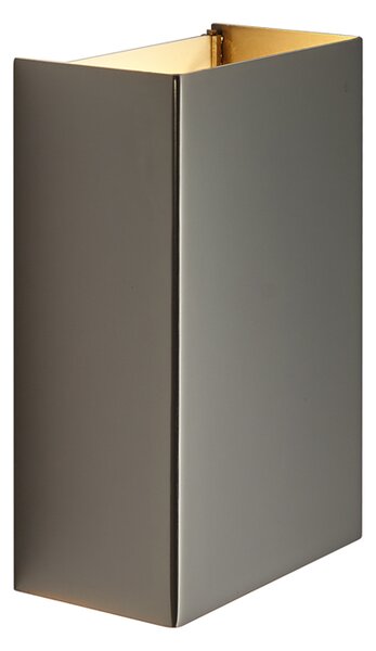 Moderna stenska svetilka Gunmetal 2-luči - Otan S