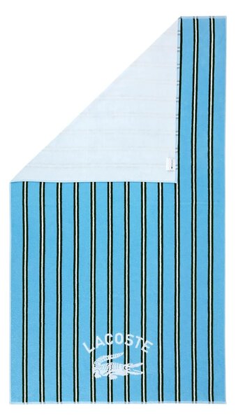 Lacoste Bombažna brisača za plažo Lacoste LSUNSTRI Baltic 90 x 160 cm