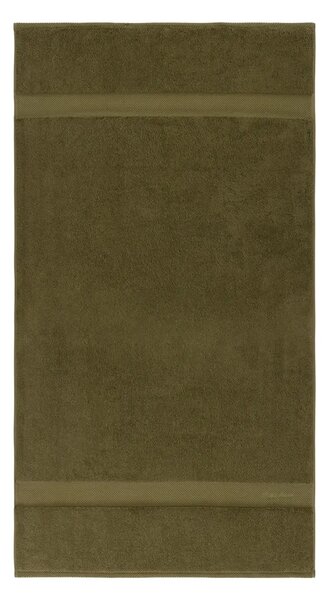 Ralph Lauren Srednje velika bombažna brisača Ralph Lauren DULANEY Olive 75 x 137 cm