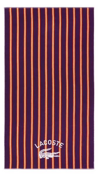 Lacoste Bombažna brisača za plažo Lacoste LSUNSTRI Cosaque 90 x 160 cm