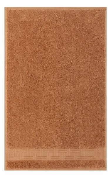 Kenzo Srednje velika bombažna brisača Kenzo KWEAVE Cannelle 70 x 140 cm