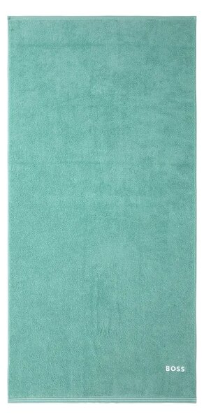 BOSS Srednje velika bombažna brisača BOSS EDGE Lagoon 70 x 140 cm