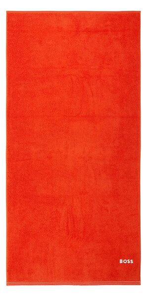 BOSS Srednje velika bombažna brisača BOSS EDGE Spice 70 x 140 cm