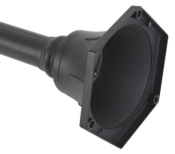 Klasična zunanja stoječa svetilka črna z opalnim steklom 140cm IP44 - Champs