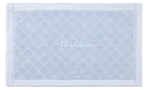 Ralph Lauren Bombažna kopalniška preproga Ralph Lauren DULANEY Sheerblue 50 x 80 cm