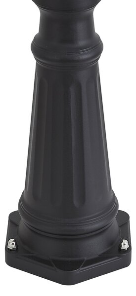 Klasična zunanja svetilka črna 220cm IP44 - Big