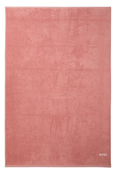 BOSS Velika bombažna brisača BOSS EDGE Blush 100 x 150 cm