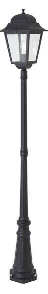 Klasična zunanja svetilka črna 220cm IP44 - Big