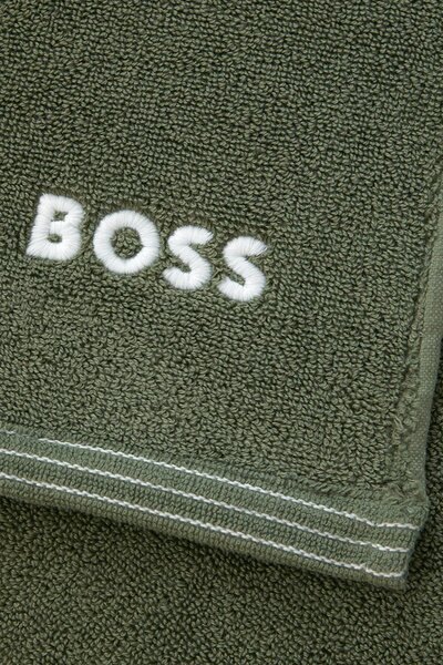BOSS Velika bombažna brisača BOSS EDGE Lichen 100 x 150 cm