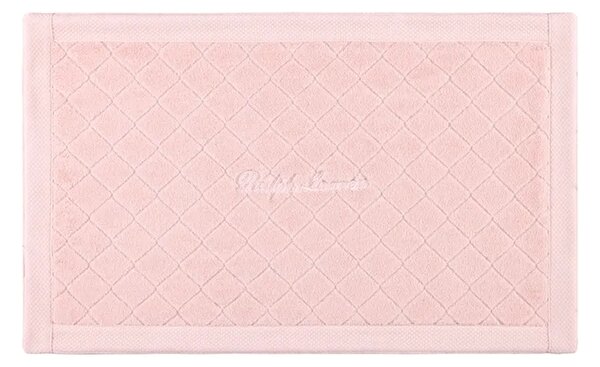 Ralph Lauren Bombažna kopalniška preproga Ralph Lauren DULANEY PastelPink 50 x 80 cm