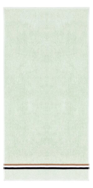 BOSS Velika bombažna brisača BOSS BLINEA Celadon 90 x 150 cm