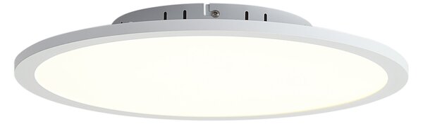 Pametna LED plošča bela 40 cm vklj. LED zatemnitev do tople z daljinskim upravljalnikom - Knob