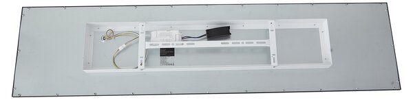 LED panel črn pravokoten vklj. LED 3-stopenjsko zatemnitev - Reeves