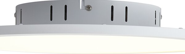 Pametna LED plošča bela 40 cm vklj. LED zatemnitev do tople z daljinskim upravljalnikom - Knob
