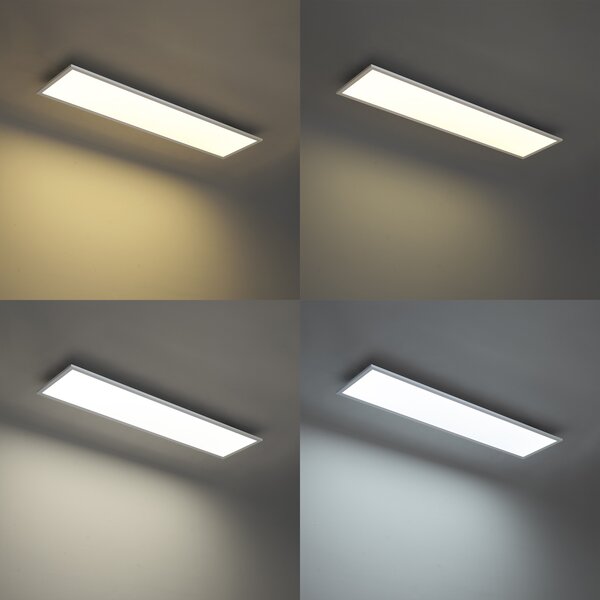 LED panel bela pravokotna oblika vklj. LED 3-stopenjsko zatemnjevanje - Reeves