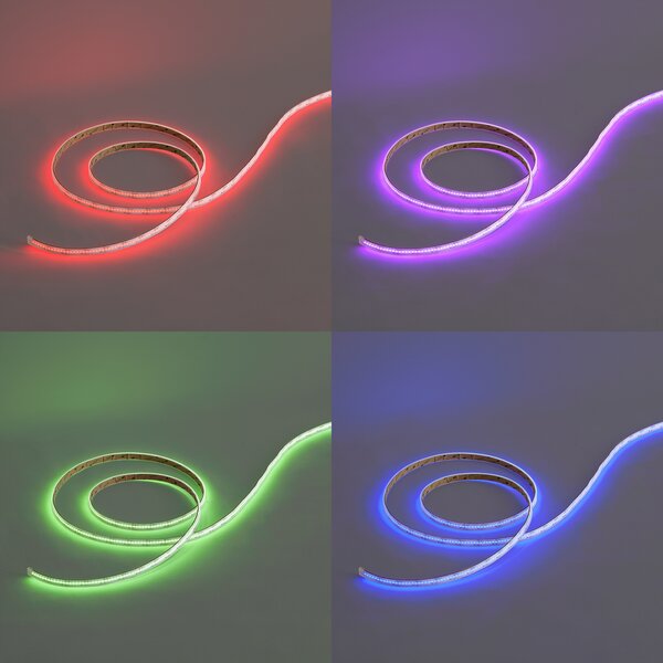Pametni COB LED trak 3 metre RGB 35W 1040 lm 2700 - 6500K IP44