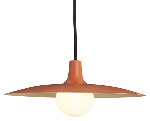 Retro viseča svetilka oranžna za sistem tirnic 1-fazni - Slimline Panzi