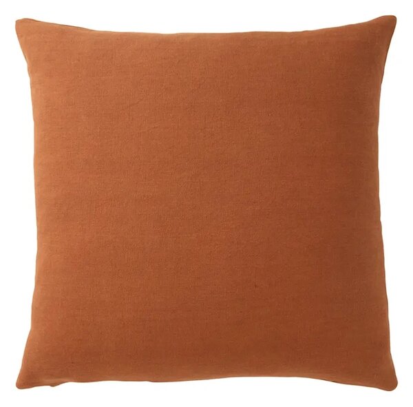 Olivier Desforges Lanena dekorativna prevleka za blazino Olivier Desforges ACHILLE Caramel 45 x 45 cm