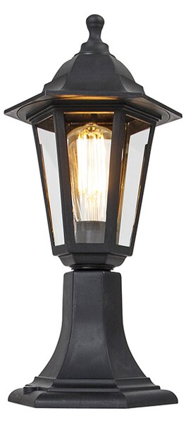 Klasična zunanja talna svetilka črna 42,2 cm IP44 - New Haven