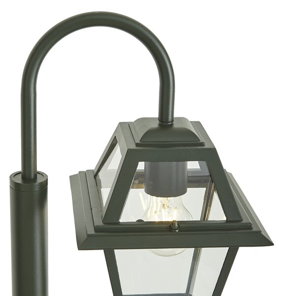 Klasična zunanja svetilka temno zelena 135 cm IP44 - Berta