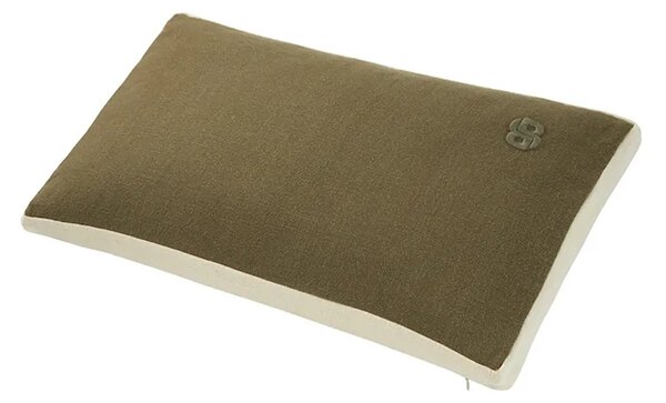 BOSS Lanena dekorativna prevleka za blazino BOSS CLAYTON Dark kaki 31 x 55 cm