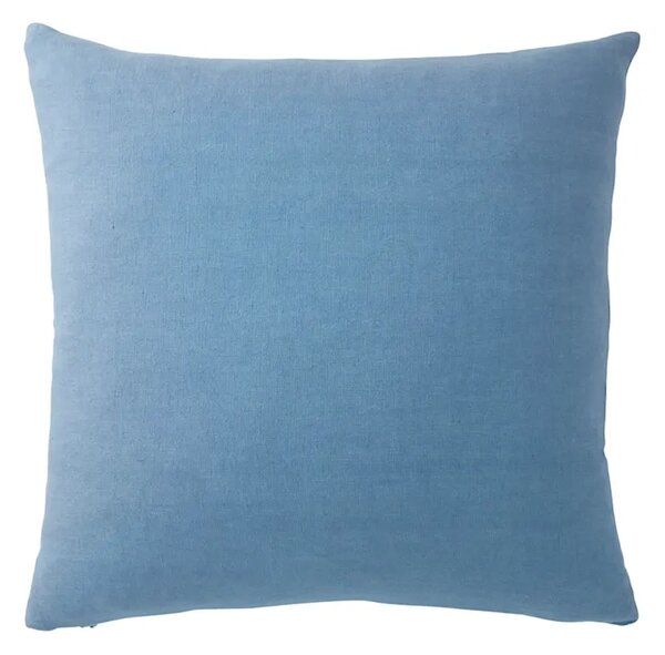 Olivier Desforges Lanena dekorativna prevleka za blazino Olivier Desforges ACHILLE Azur 45 x 45 cm