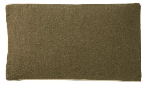 BOSS Lanena dekorativna prevleka za blazino BOSS CLAYTON Dark kaki 31 x 55 cm