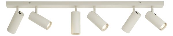 Sodobna stropna svetilka bež 100 cm 6-luč nastavljiva - Renna