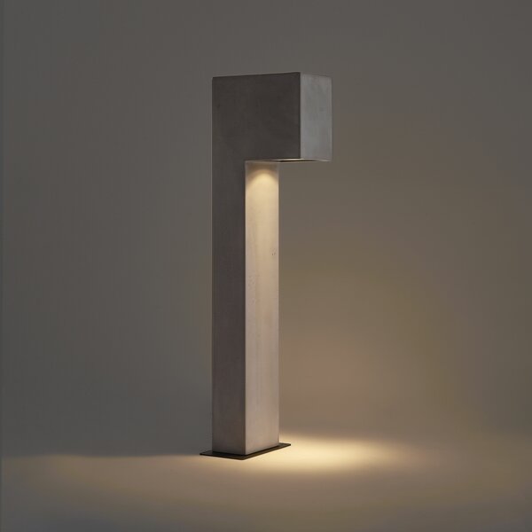 Moderna zunanja talna svetilka siva 65 cm IP44 - Pompei