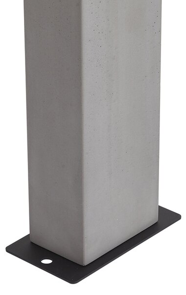 Moderna zunanja talna svetilka siva 65 cm IP44 - Pompei