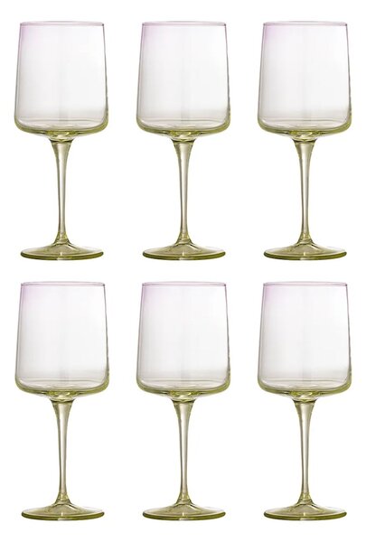Bloomingville Komplet kozarcev za vino Bloomingville Luciana 430 ml 6-pack