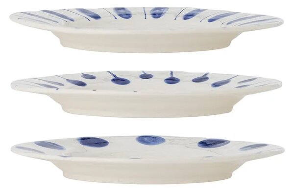 Bloomingville Komplet plitvih krožnikov Bloomingville Linora 28 cm 3-pack