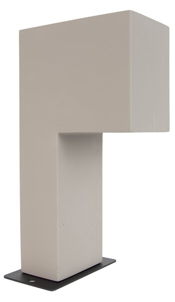 Moderna zunanja talna svetilka siva 35 cm IP44 - Pompei