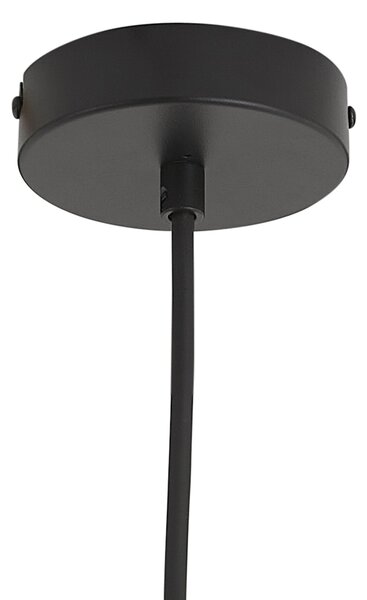 Dizajnerska viseča svetilka črna GU10 50mm IP44 - Tuba