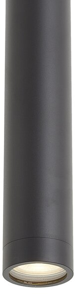 Dizajnerska viseča svetilka črna GU10 50mm IP44 - Tuba