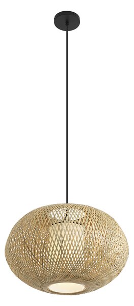 Japandi viseča svetilka bambus 50cm IP44 - Moana