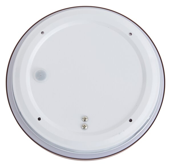 Moderna stropna svetilka Sienna z belo 25cm IP44 - Walden