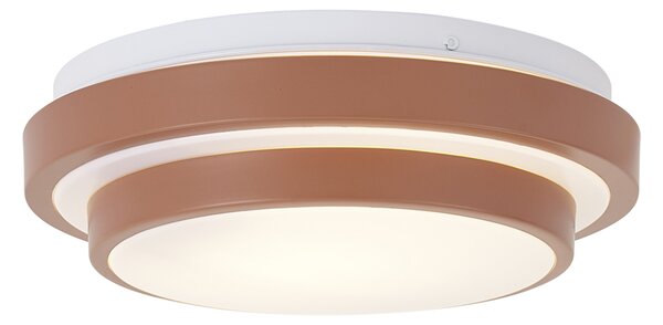 Moderna stropna svetilka Sienna z belo 25cm IP44 - Walden