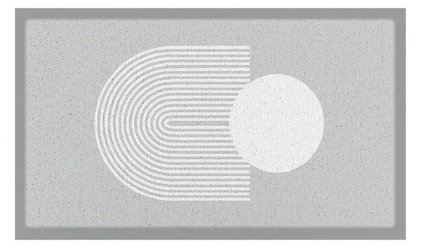 Artsy Doormats Krpa Artsy Doormats Grey Abstract Sphere 70 x 40 cm