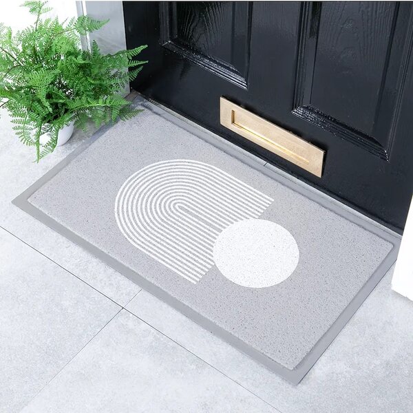 Artsy Doormats Krpa Artsy Doormats Grey Abstract Sphere 70 x 40 cm