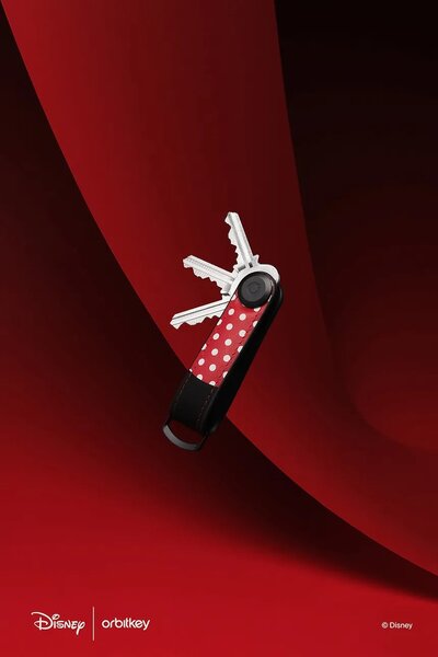 Orbitkey Usnjen etui za ključe Orbitkey Hybrid x Disney™ 8,6 x 2,2 cm